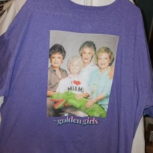 Y2K 90s 3XL Purple ABC Studio Golden Girls Betty White I Love Miami Cottagecore